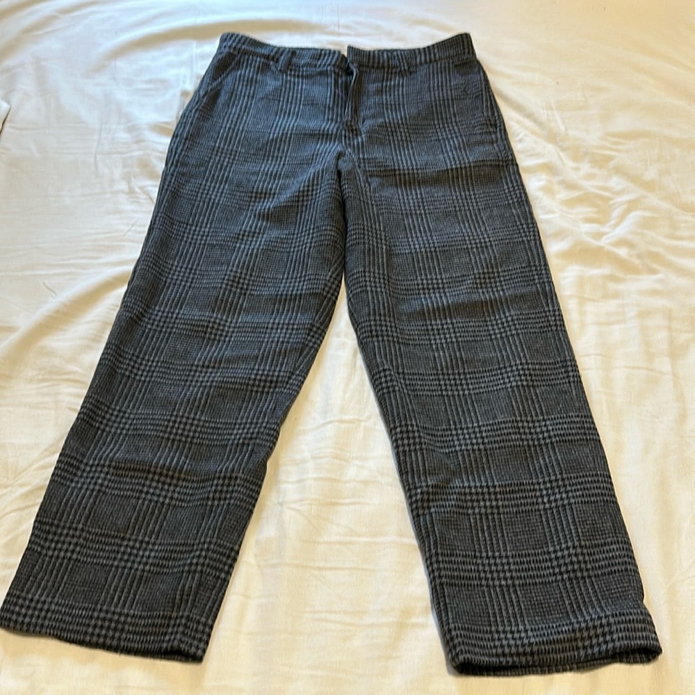 Madewell wide legged houndstooth men’s 33x32 pants